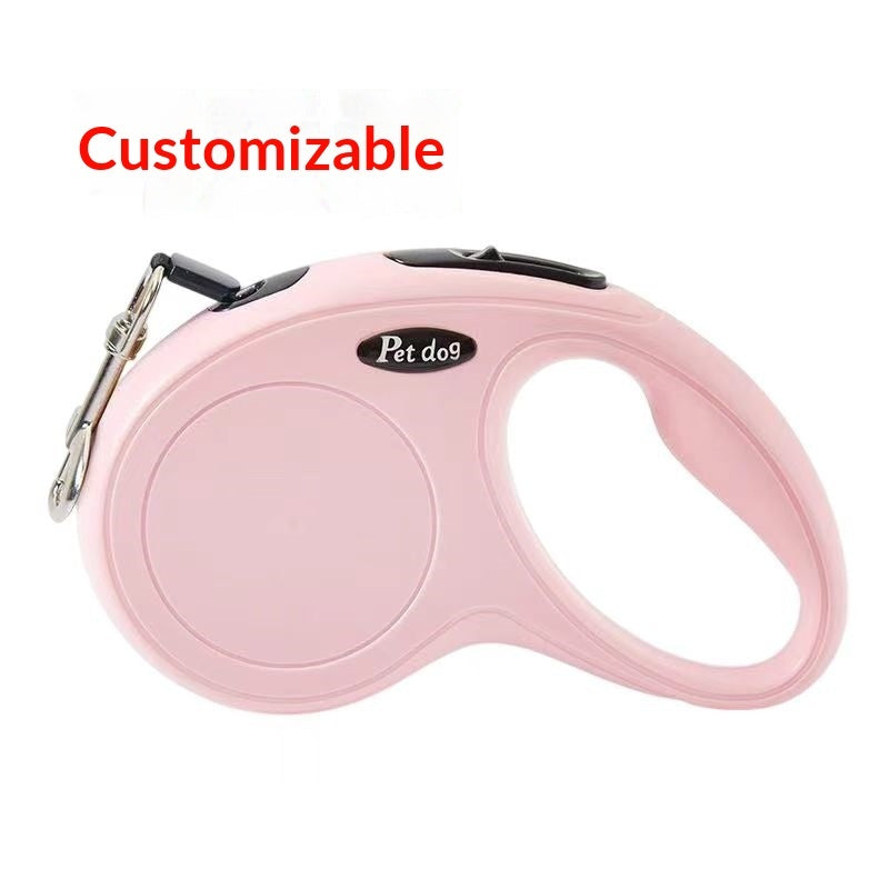 Hand Holding Rope One-click Brake For Walking The Dog Retractable Leash Hand Holding Rope