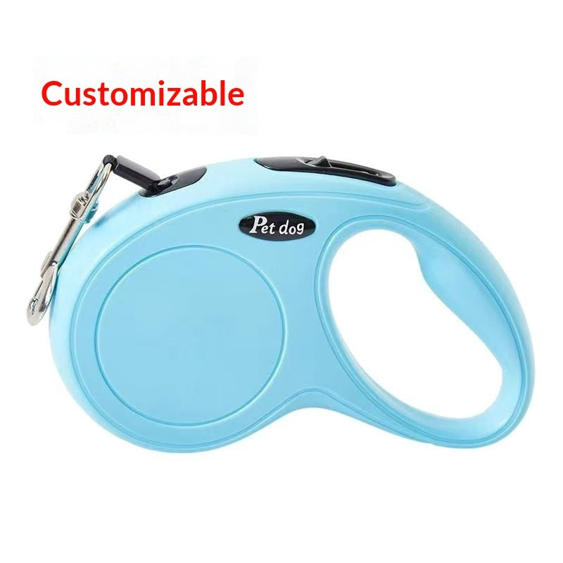 Hand Holding Rope One-click Brake For Walking The Dog Retractable Leash Hand Holding Rope