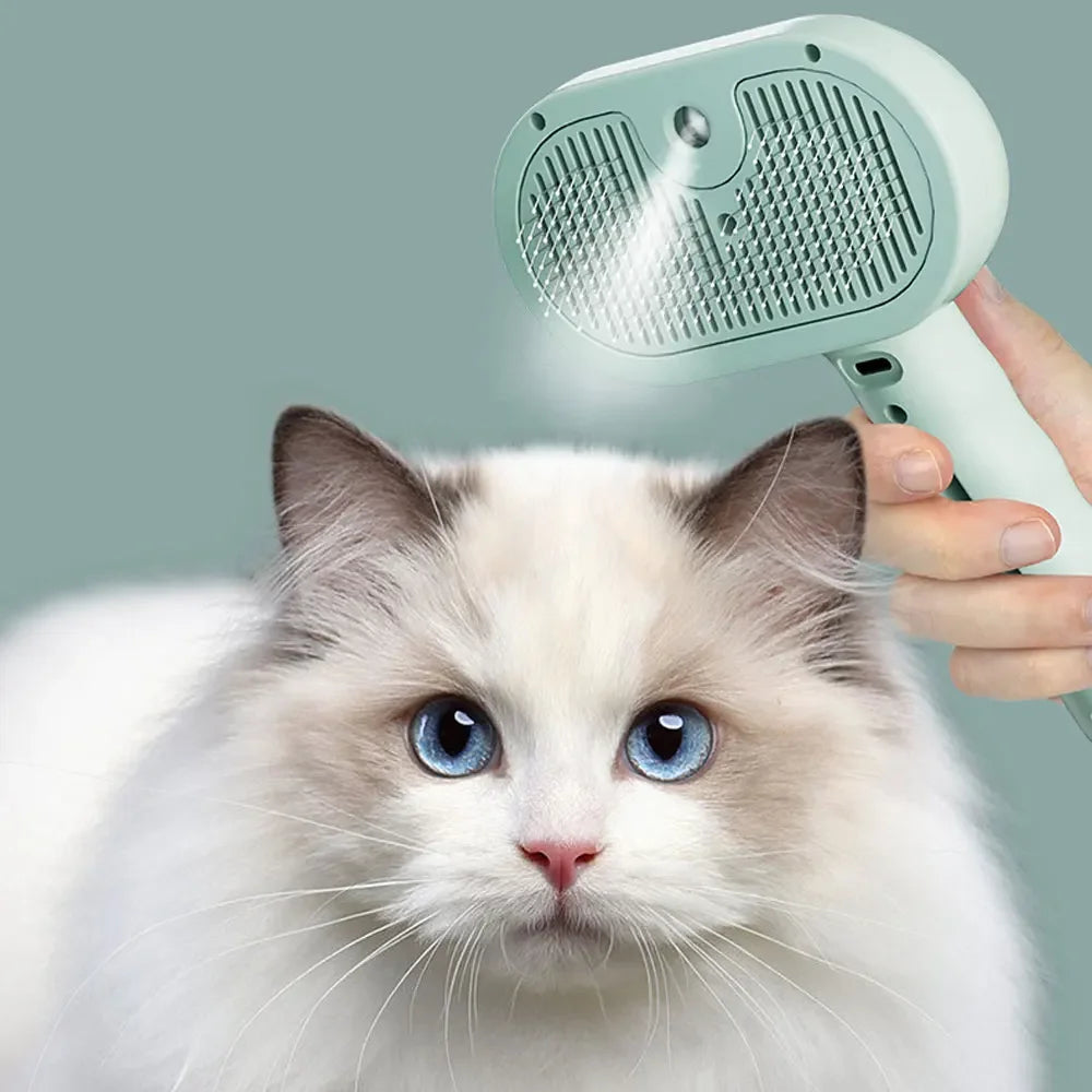 Pets Spray Hair Comb Pet Hair Remover Cleaning Brush Cats Grooming Dog Accessories Tools Dematting Water Mist Humidifier Comb Pet Supplies